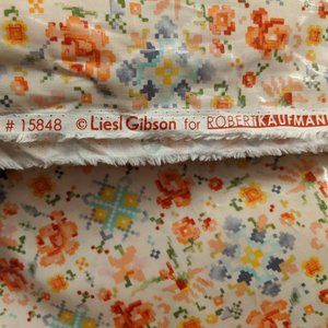 Robert Kaufman laminated cotton fabric, 2 yards